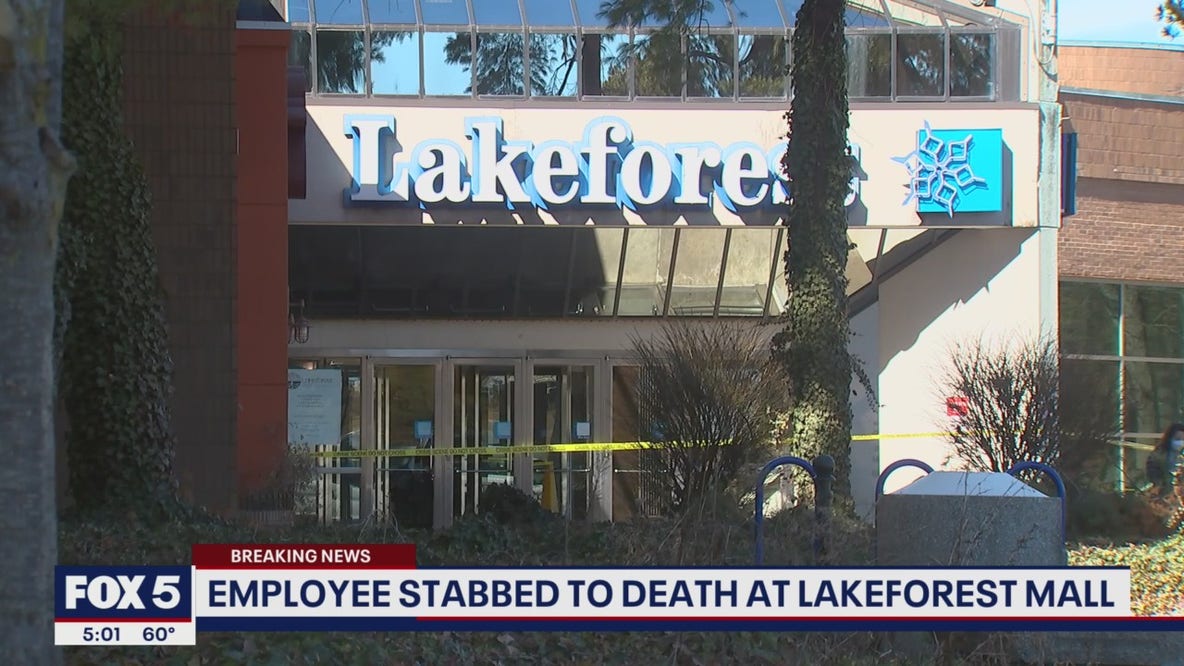 Employee stabbed to death at Lakeforest Mall